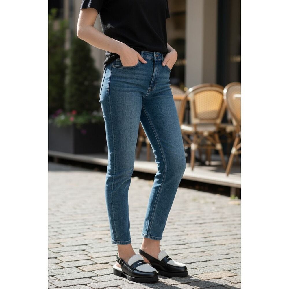 ✨Abound Luciana Faux Shearling Slingback Sz 6 Loafer Mule✨